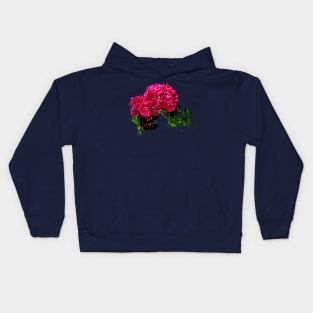 Geraniums - Graceful Geraniums Kids Hoodie